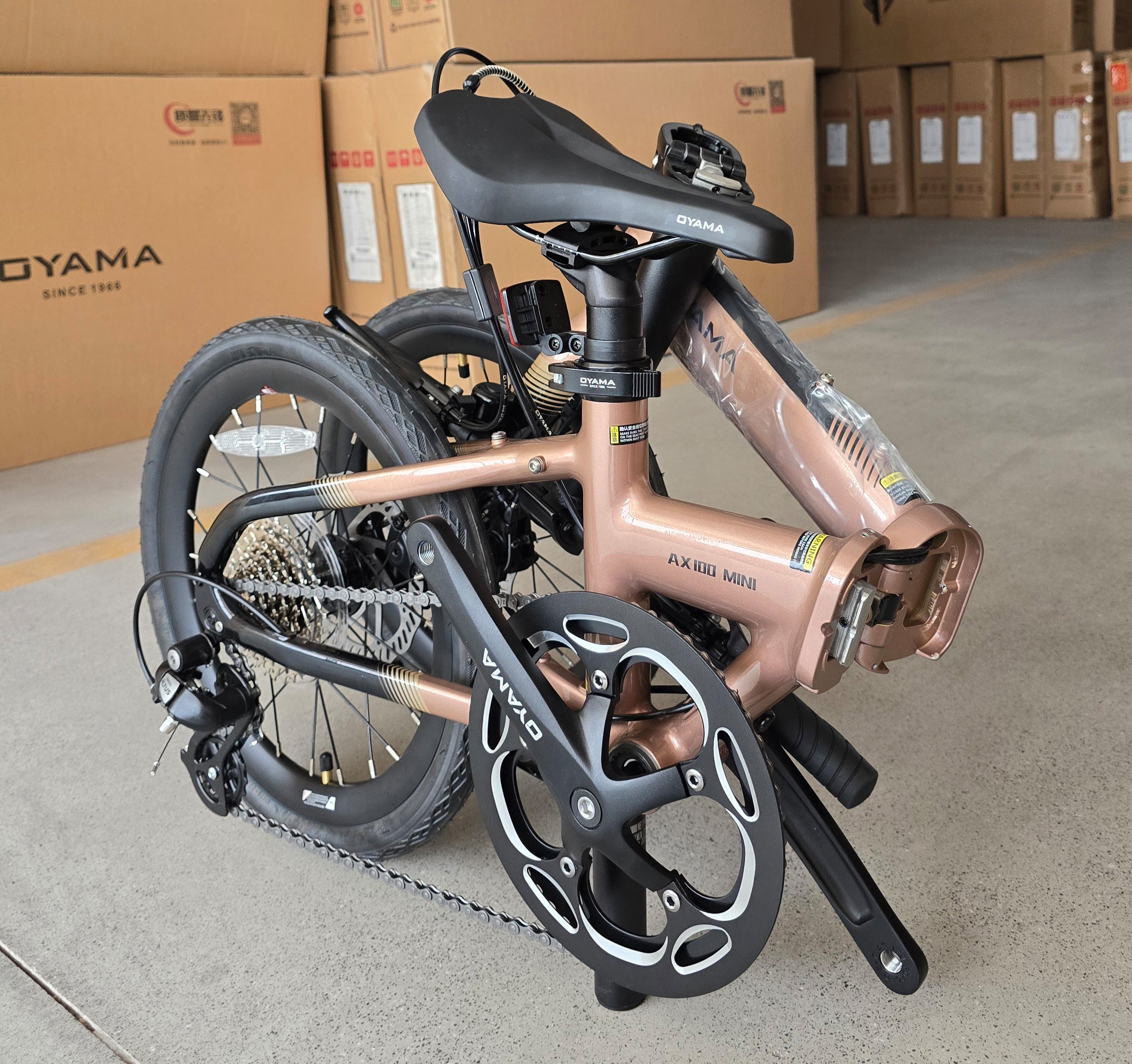 Oyama AX Mini 16" 摺疊單車