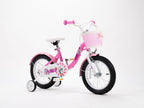 Chipmunk MM Pink Girls' Bicycle - 12"/14"/16"/18" (Ages 3-9)