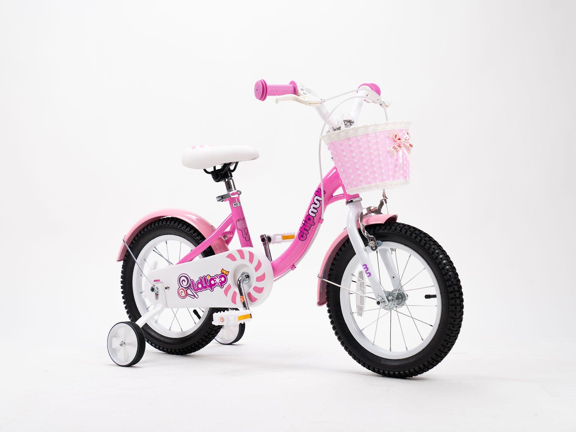Chipmunk MM 粉紅少女兒童單車 - 12"/14"/16"/18" (3-9歲)