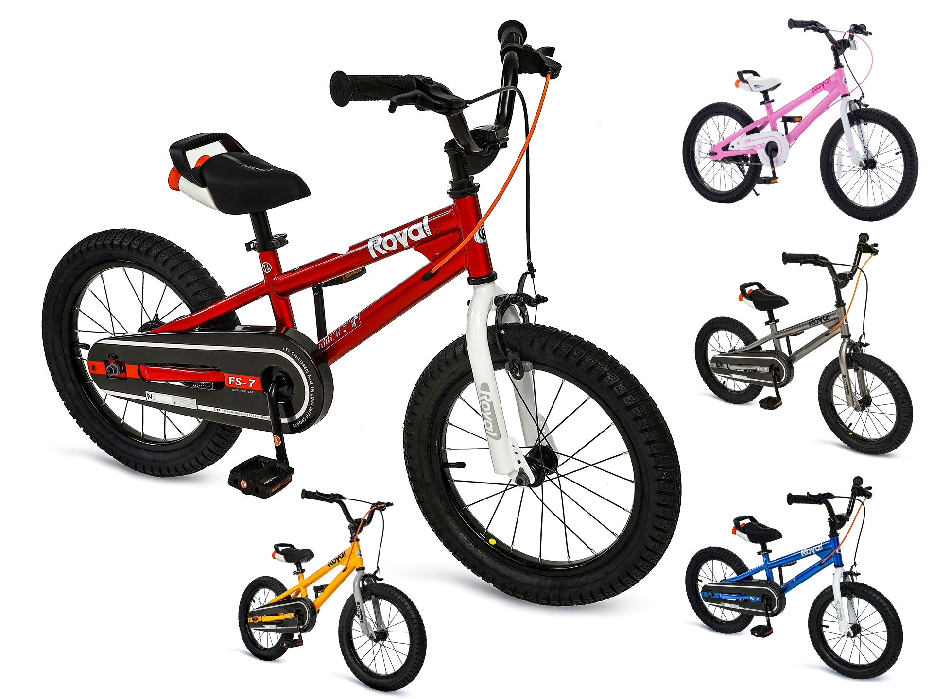 Royal Baby Freestyle 兒童單車 - 12"/14"/16"/18"/20"