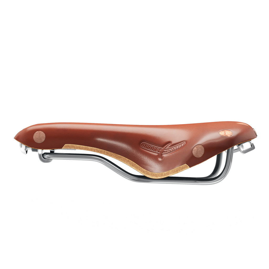 Brooks England Swift Racing真皮座位 - 英國人手製造