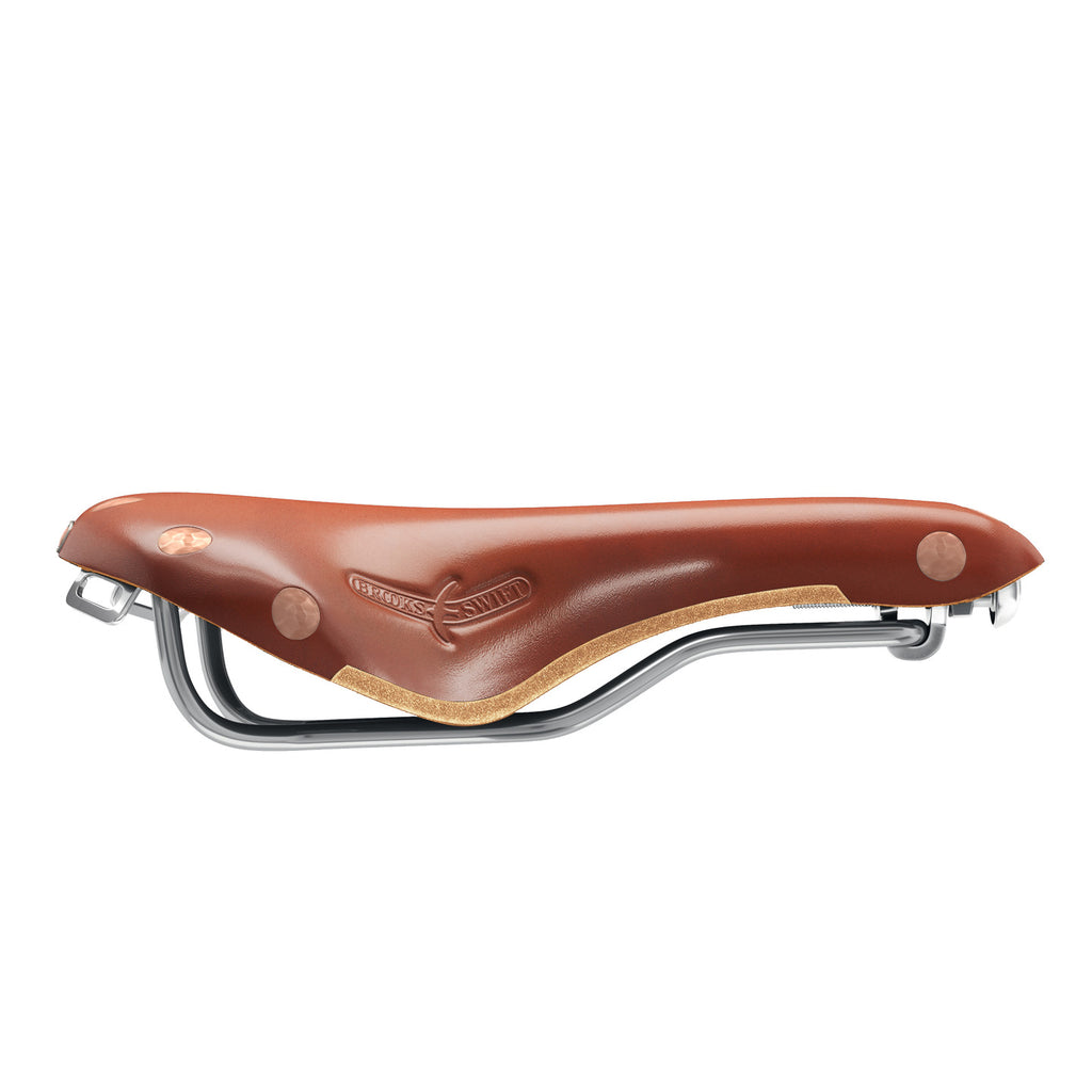 Brooks England Swift Racing真皮座位 - 英國人手製造
