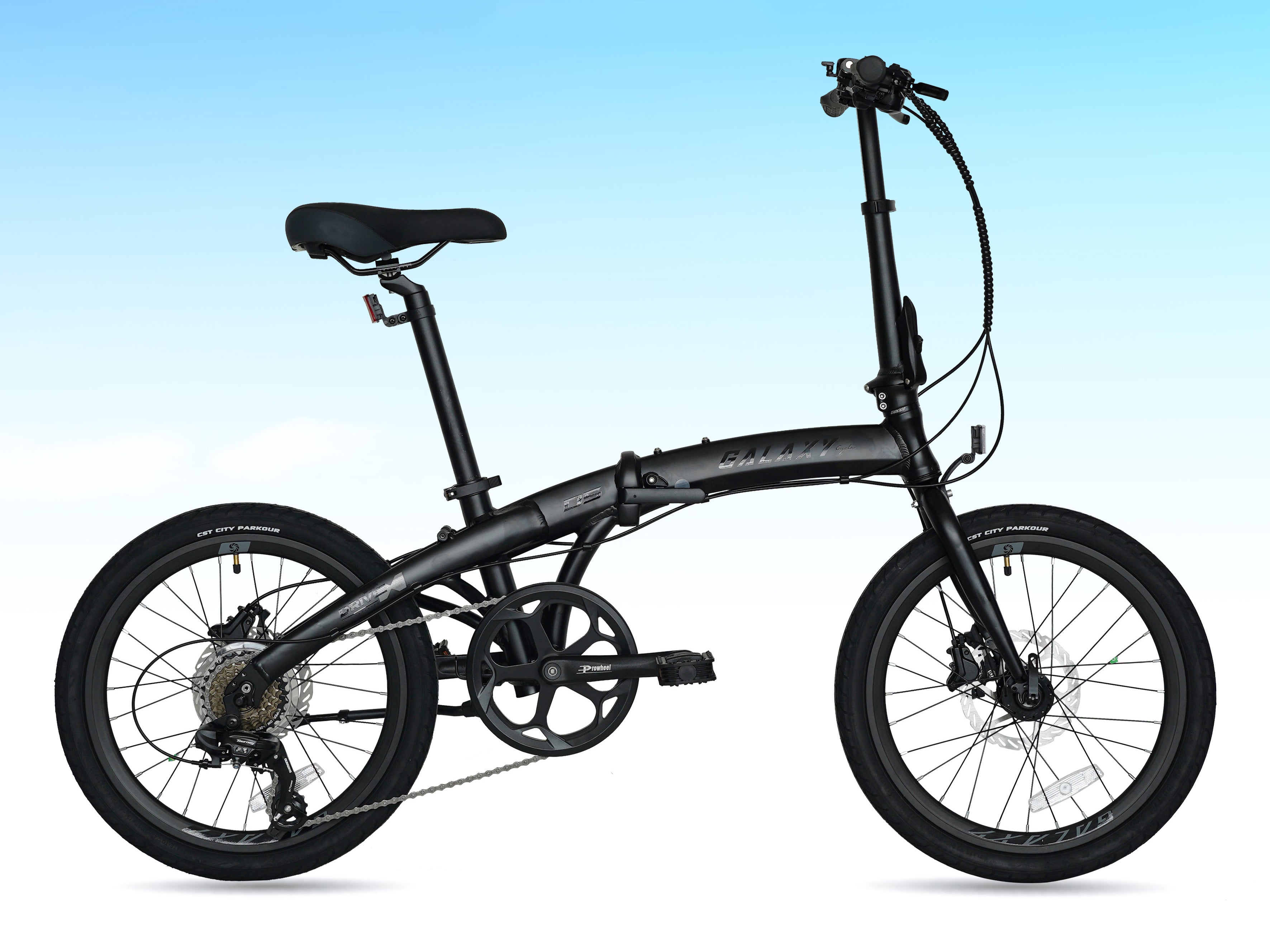 Galaxy Drive D5 20" 鋁架摺車 - Shimano 油壓碟剎