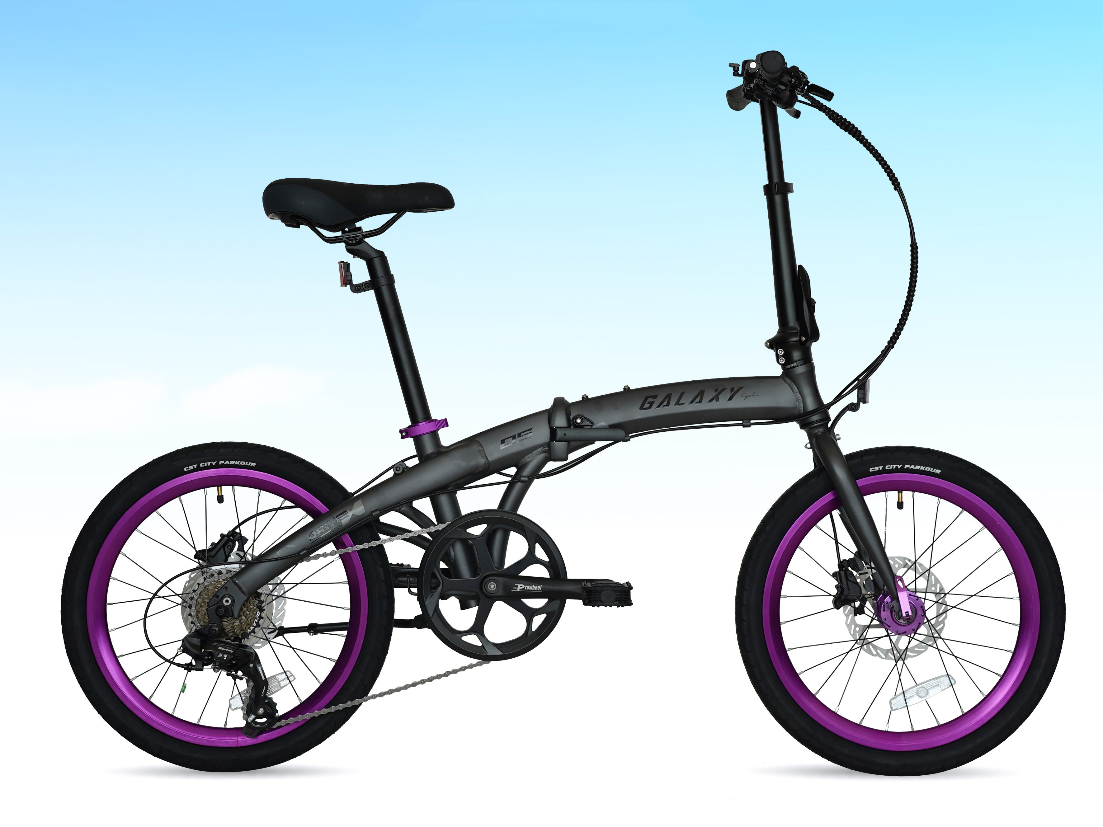 Galaxy Drive D5 20" 鋁架摺車 - Shimano 油壓碟剎