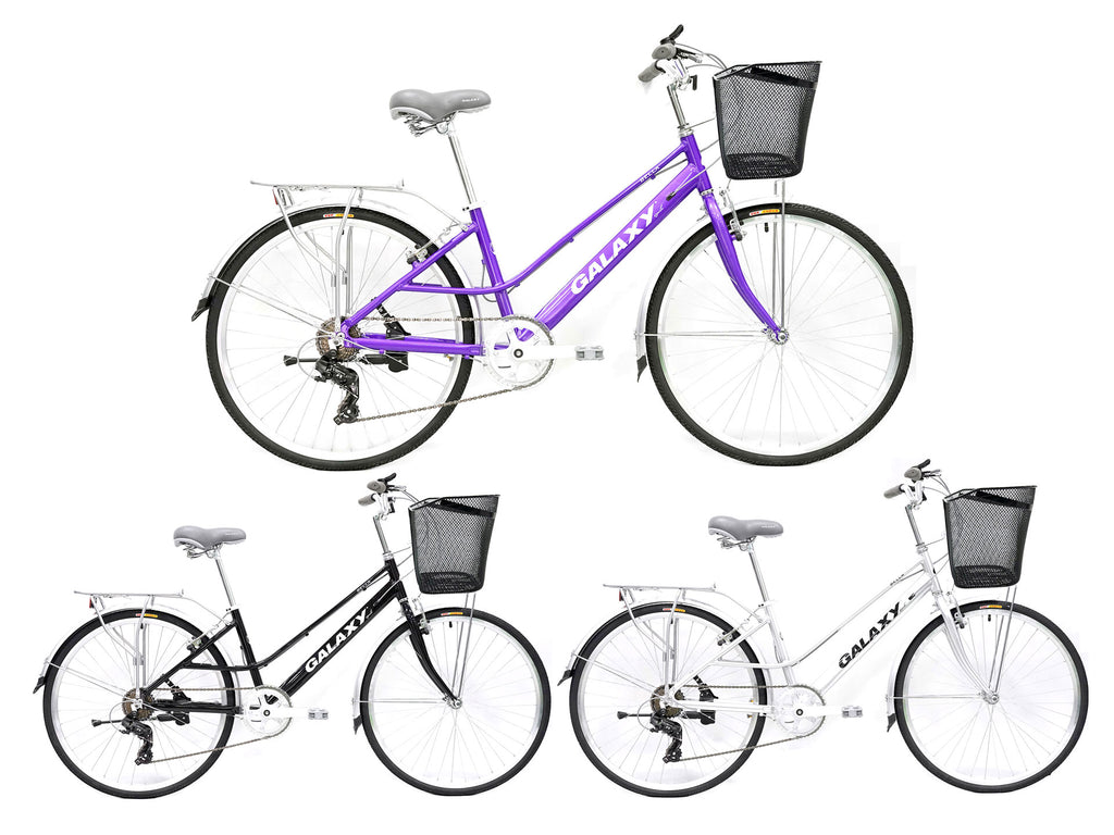 Galaxy Bella 鋁合金城市單車淑女單車 - 24"/26"