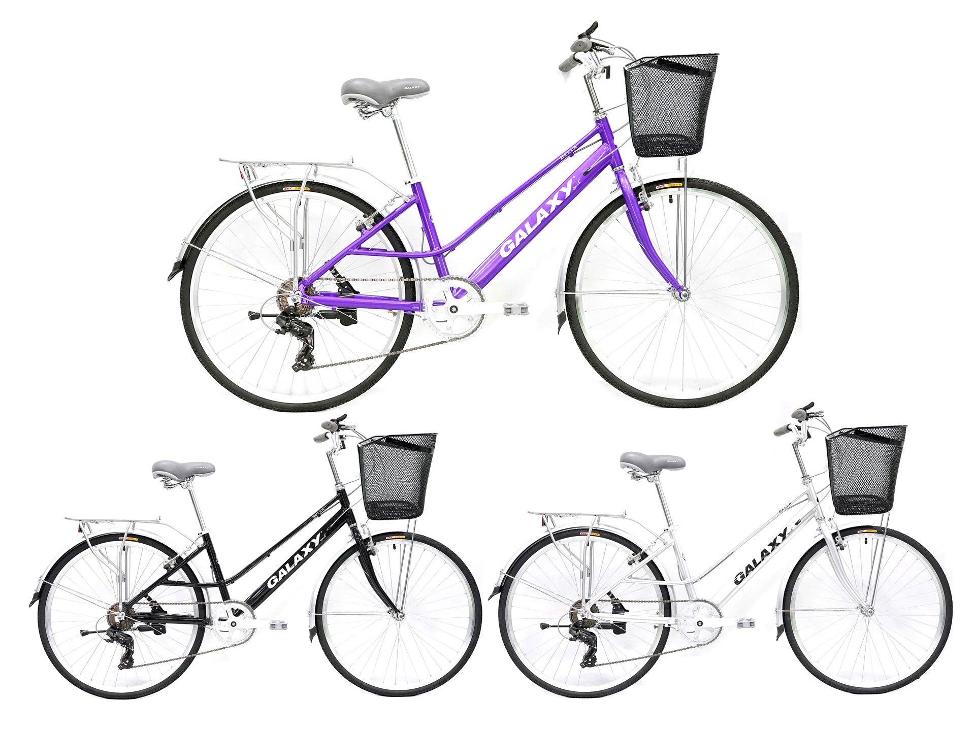 Galaxy Bella 鋁合金城市單車淑女單車 - 24"/26"