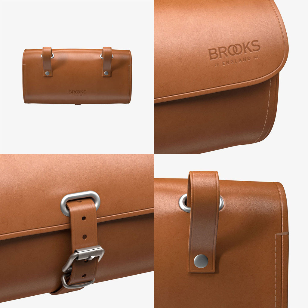 Brooks England Challenge 1.5升 真皮座位尾袋 *意大利製造
