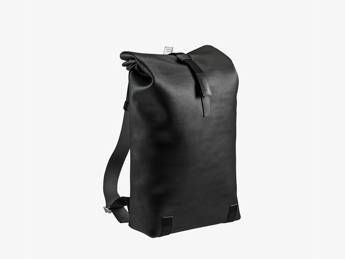 Brooks England Pickwick Cotton Canvas Cycling Commuter Backpack (Leather Details) - Made in Italy