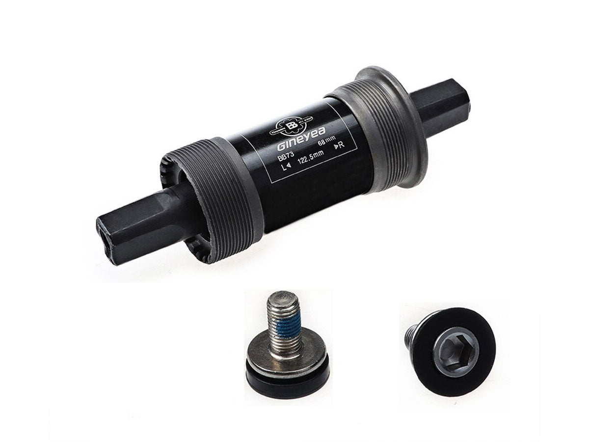 GINEYEA BB73 啤零方芯BB軸 - 103/110.5/113/118/122.5/124.5mm