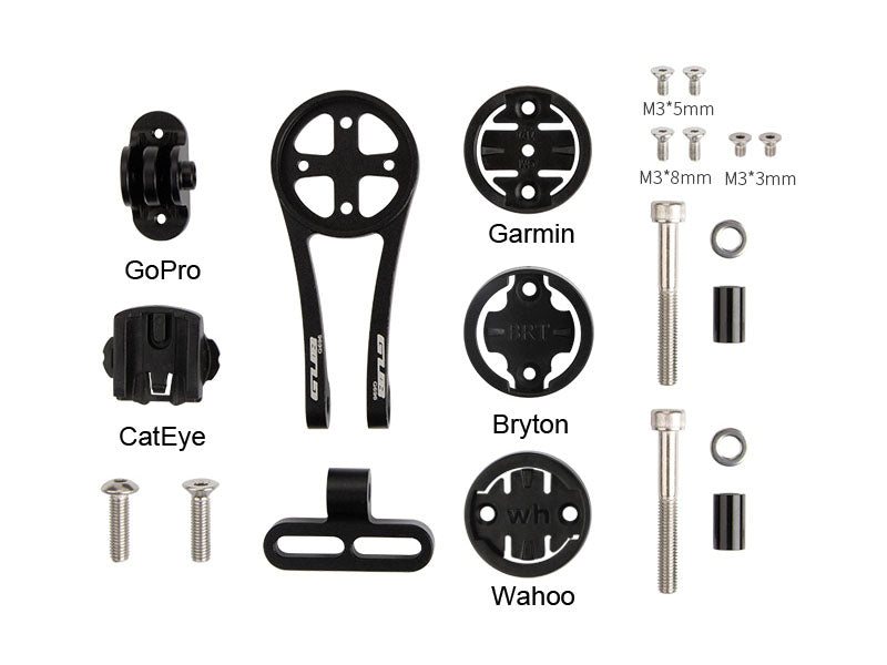 GUB 鵝頸蓋可調角度咪錶座 - Garmin/Bryton/CatEye/GoPro (696)