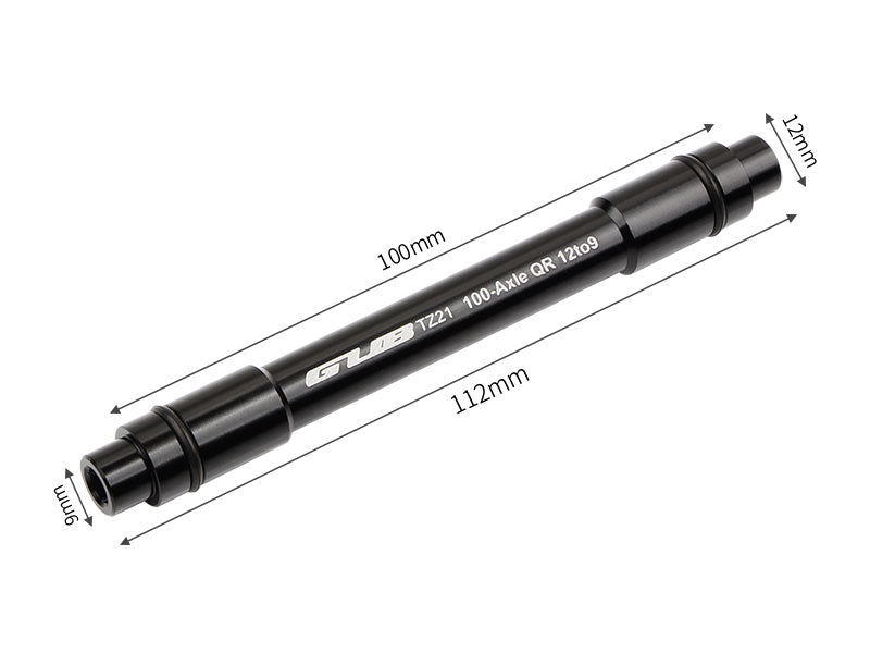 12*100mm 轉 9mm 快拆軸心轉換器