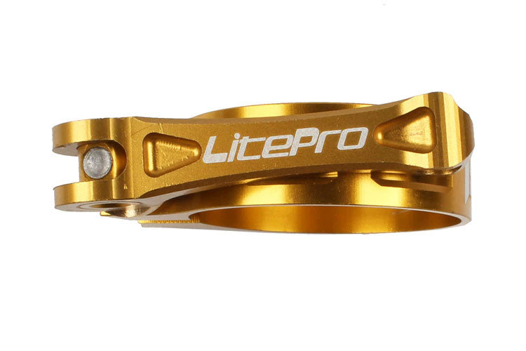 Litepro CNC鋁合金 41mm座管快拆夾 (33.9/34.0mm座管用)