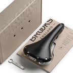 Brooks England Swallow B15 Leather Racing Saddle - Made in England