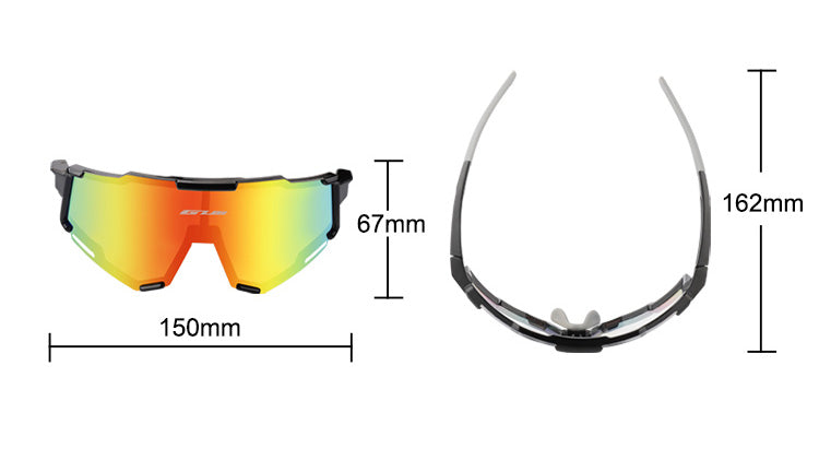 GUB Photochromic Mercury Sunglasses 7200