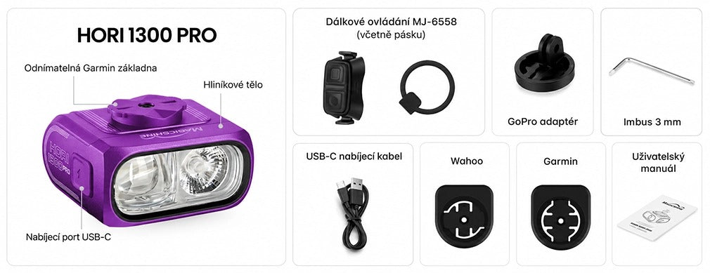 HORI 1300 PRO Purple 包裝內容物