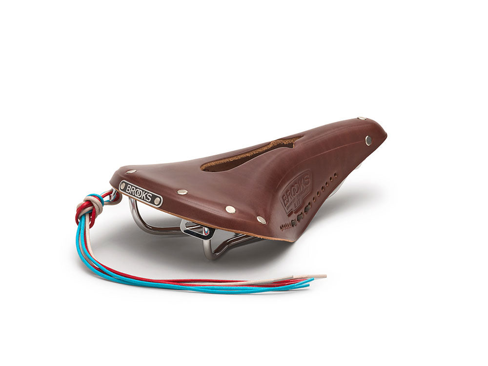 Brooks England B17 Narrow Carved 真皮座位 - 英國人手製造