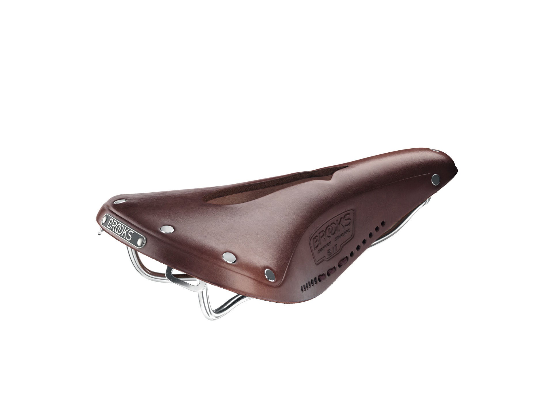 Brooks England B17 Carved 中空真皮座位 - 英國人手製造