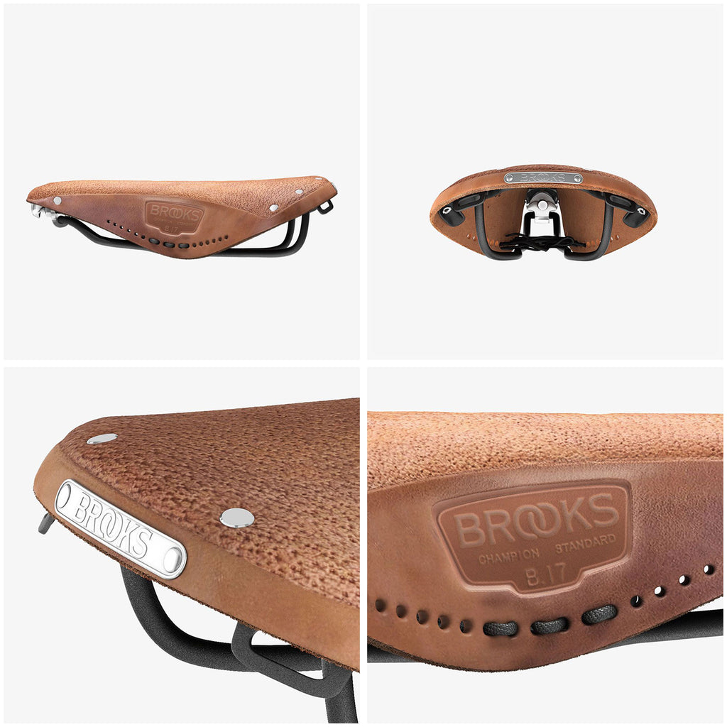 Brooks England B17 Softened 磨沙真皮座位 - 英國人手製造