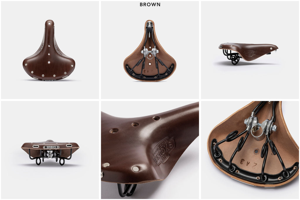 Brooks England B72 雙軌真皮大座位 - 英國人手製造
