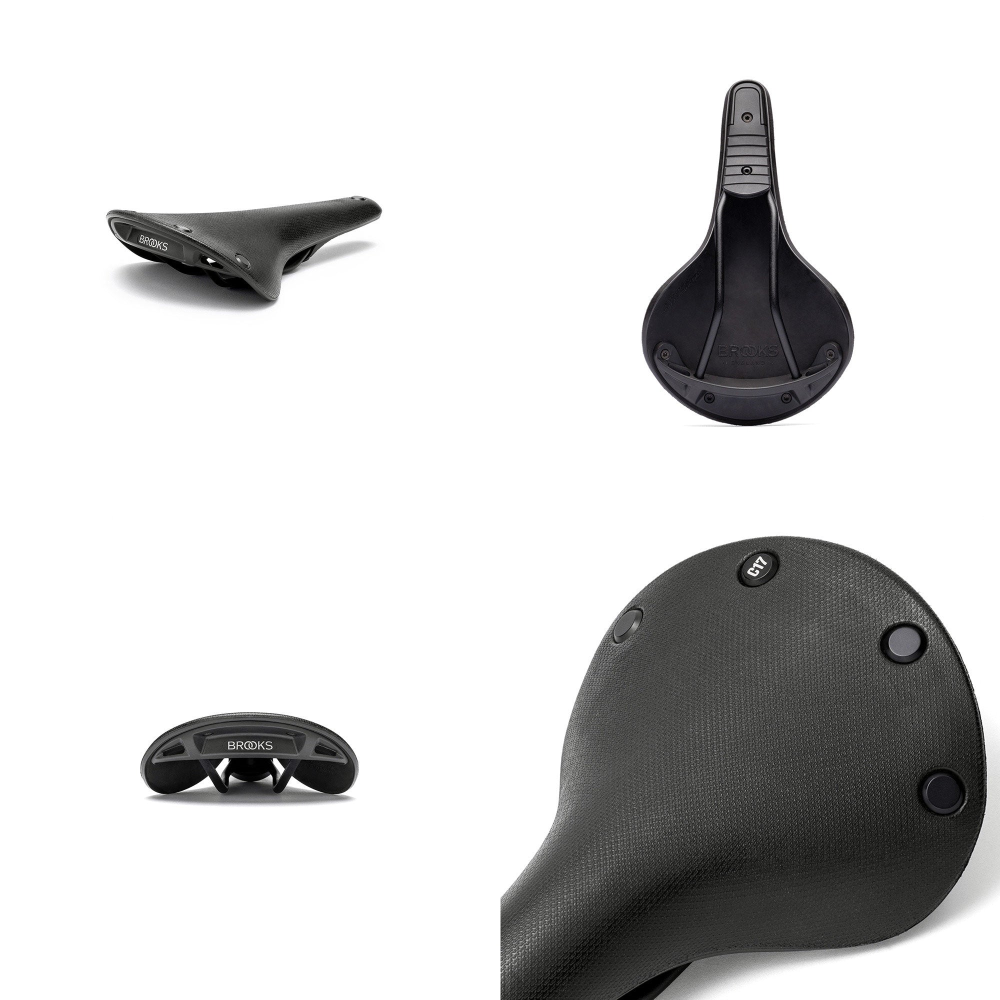 Brooks England C17 Porter Cambium 摺車用橡膠座位 - 意大利製造