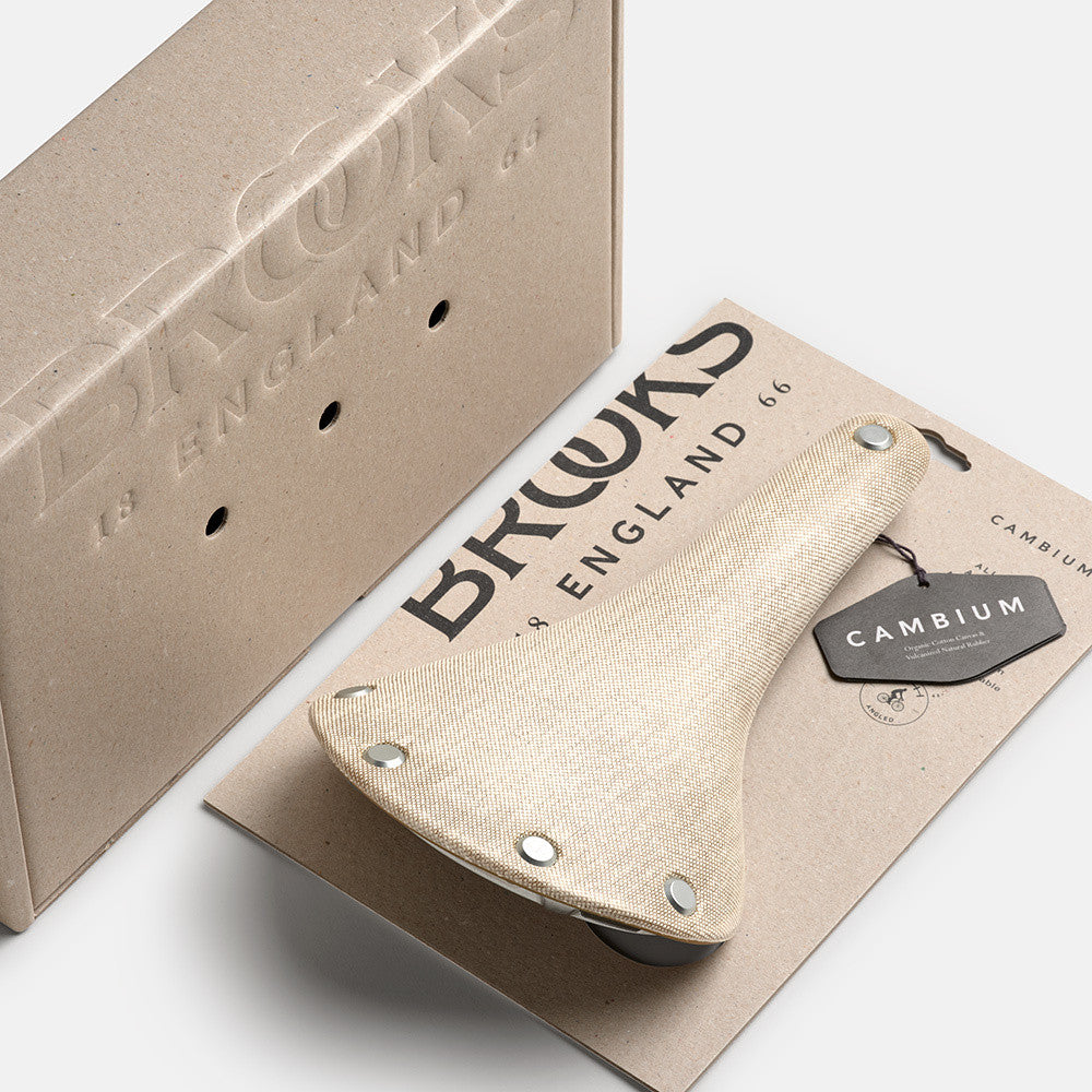 Brooks England C17 Cambium Special Natural 橡膠座位 - 意大利製造