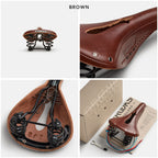 Brooks England Flyer Carved 真皮彈弓座位 - 英國人手製造