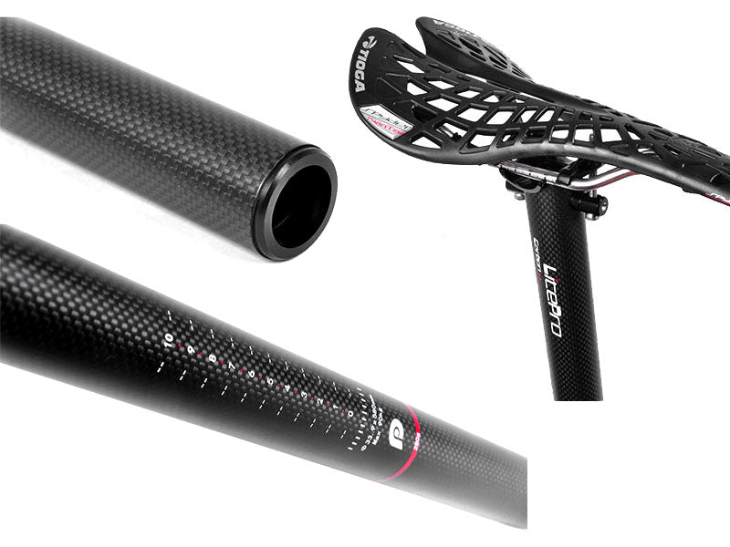 Litepro Carbon Pro 摺車碳纖維座通 - 34.9mm Birdy