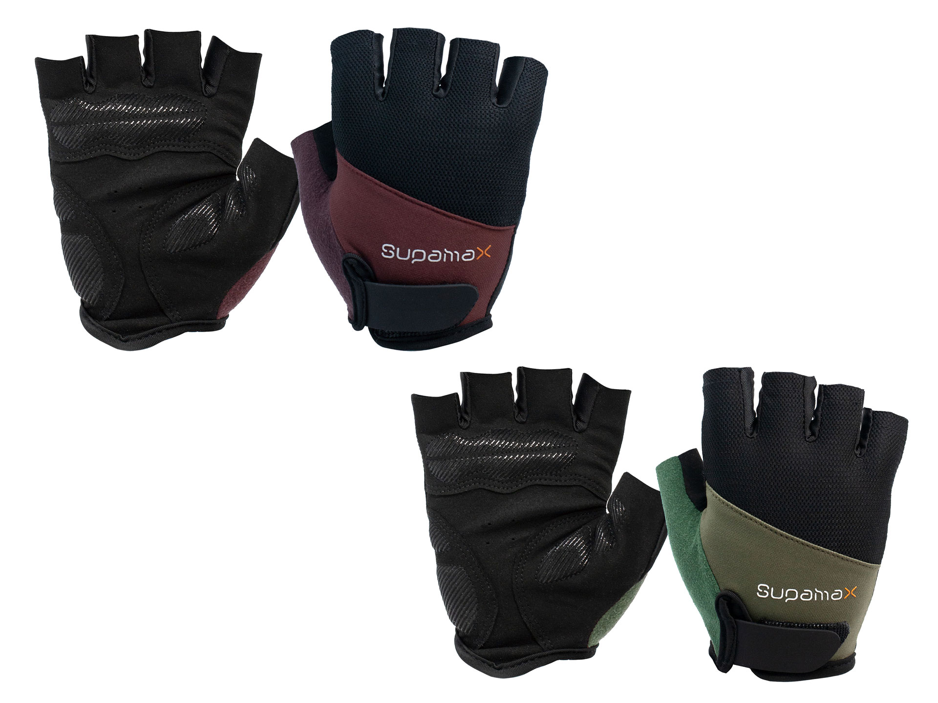Supamax Half-finger Sport Gloves [20116]