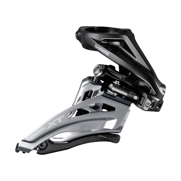 Shimano XT Side Pull Front Derailleur - Bottom Swing 31.8 For 2X11 Speed