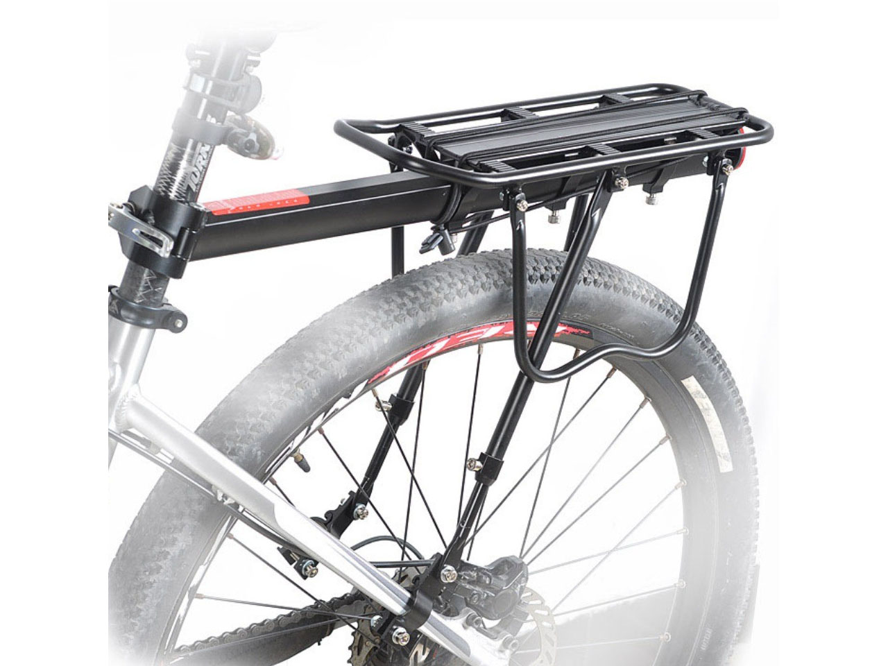 Quick Release Alloy Rear Luggage Carrier [for 23-32mm Seatpost]