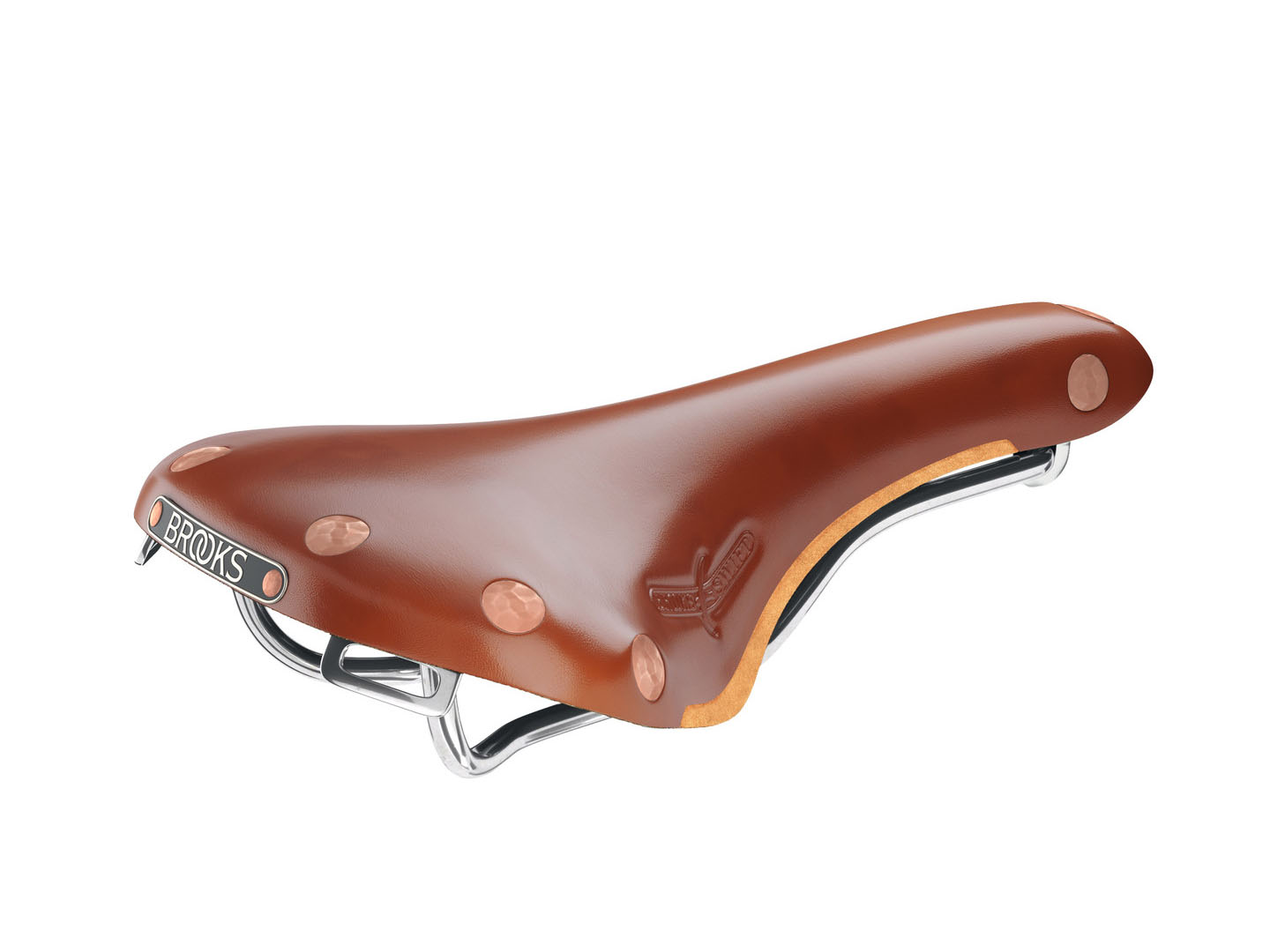 Brooks England Swift Racing Leather Saddle - Handcrafted in England